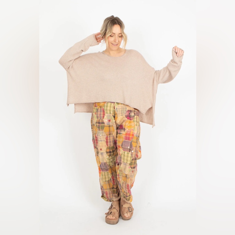 NWT Magnolia Pearl Quiltwork Miner Pants Honeybee - Picture 8 of 8